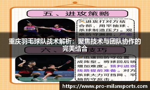 重庆羽毛球队战术解析:聚焦技术与团队协作的完美结合